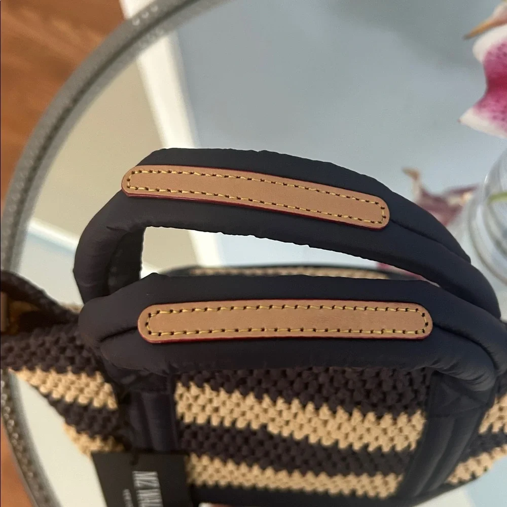 MZ Wallace Navy  and Cream small crochet bag - Picture 5 of 5